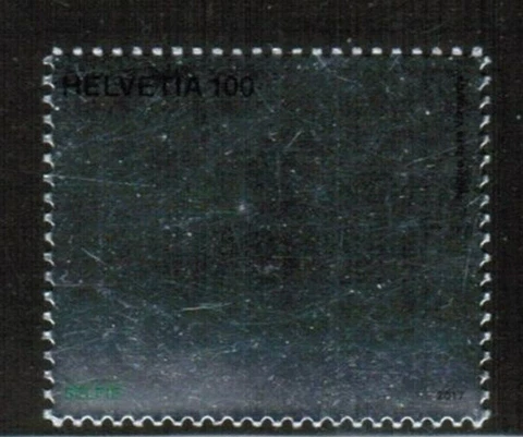 Switzerland 2017 Letter vs. Email Unique Unusual Reflective Selfie Stamp MNH Cover