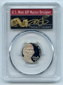 2025 S 5C Jefferson Nickel PCGS PR70DCAM First Strike Thomas Cleveland Arrows - Picture 1 of 1