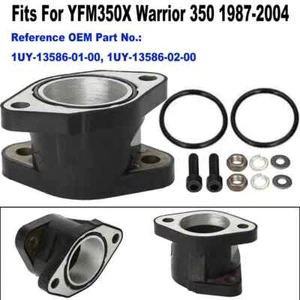Carburetor Joint Adapter Intake Manifold For Yamaha Warrior 350 YFM350X 1987-04 - Picture 1 of 12