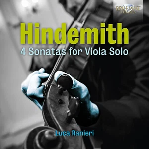 HINDEMITH 4 Sonaten für Viola solo / Luca Ranieri CD NEU VERSIEGELT - Bild 1 von 2