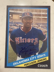 Fergie Jenkins Signed Minor League Photo. Signed In Person - Picture 1 of 1