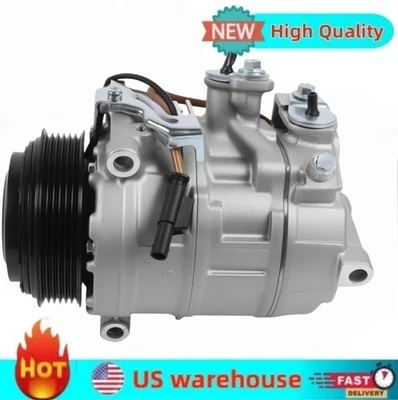 AC A/C Compressor W/ Clutch For Mercedes-Benz E250 E300 E350 E400 2014-2017 Foto 1 de 4