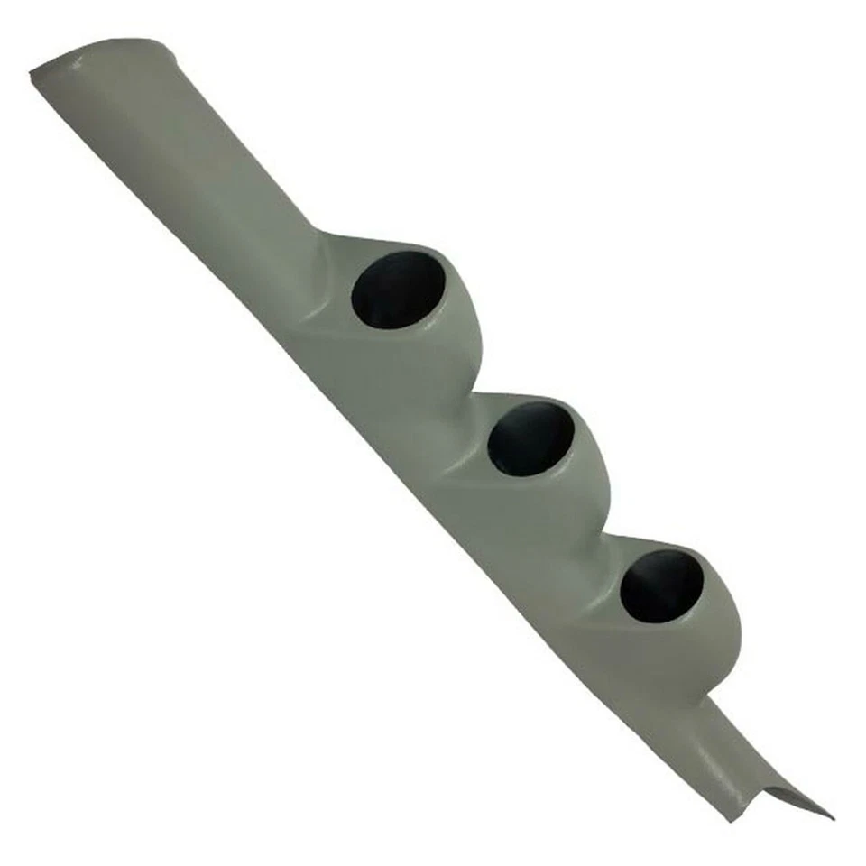 GlowShift Gray Triple Gauge 52mm Pillar Pod for 2002-2006 Acura RSX - Image 1 of 3