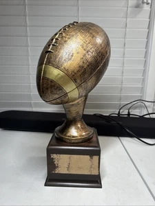FUSSBALL TROPHÄE GALERIE 15" TAll HOLZ - Bild 1 von 7