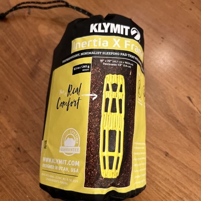 Almohadilla para dormir inflable Klymit Inertia X Frame para acampar, talla única, sin bomba Foto 1 de 3