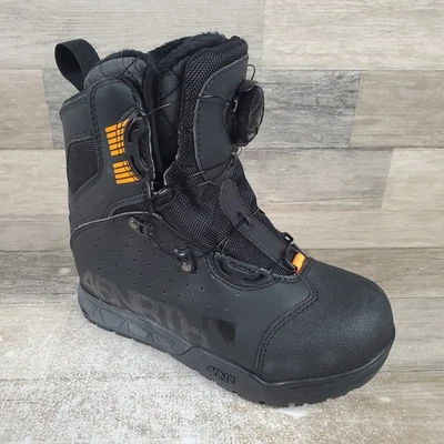 Bota Doble Ciclismo 45NRTH Wolvhammer Talla 5 EU 36 Cuero Negro Impermeable Foto 1 de 4