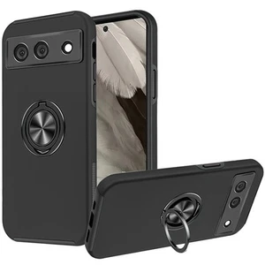 Funda híbrida anillo magnético de doble capa engomado para Google Pixel 7A - Imagen 1 de 15