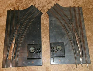 2-lot O gauge #1022 lionel right + left hand track switches good used - Picture 1 of 4