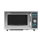 Sharp R-21LCFS 1000W Medium Duty Commercial Microwave Oven, Dial Control, 120V