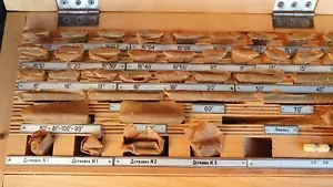Juego de bloques de calibre de ángulo de precisión (34 piezas) ¡Calidad superior! ¡Hecho en la URSS! ¡NUEVO! - Imagen 1 de 9