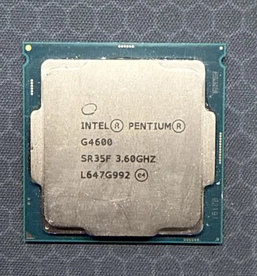 Intel Pentium G4600 2-Core 3.6GHz Socket LGA1151 SR35F CPU Processor - Image 1 of 2