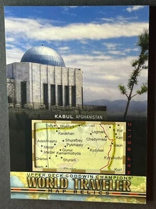 2021 Goodwin Champions World Traveler Map Relic #WT-288 Guatemala City Guatemala - Picture 1 of 2