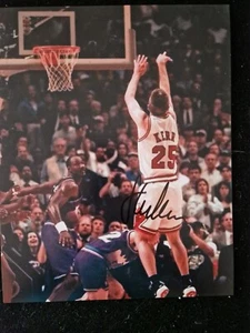 Steve Kerr Signed The Shot Photo - Picture 1 of 5