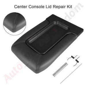 Tapa reposabrazos consola central para GMC Sierra Yukon Chevy Tahoe 2001-2007 gris oscuro - Imagen 1 de 12