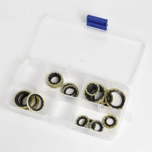 20 PCS A/C Compressor Sealing Washer Kit Gasket Assortment Fit For GM Cars - Picture 1 of 2