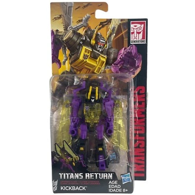 Transformers Titans Return Kickback Legends Class Action Figure Hasbro Toys NEW - Image 1 of 3