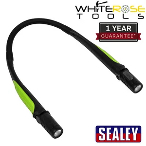 Sealey Neck Torch SMD LED Rechargeable 320 Lumen Lighting Worklight DIY Garage - Picture 1 of 4