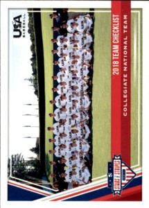 2018 USA Baseball Stars and Stripes Baseball Card Pick
