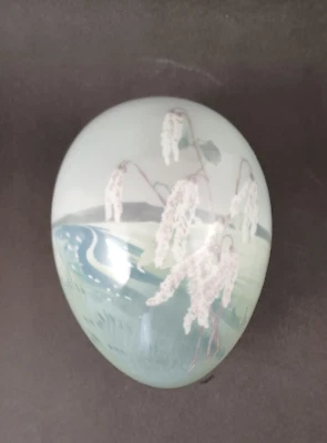 Porzellan Osterei Dose Eichwalder Porzellanfabrik Dr. Widera & Co - Bild 1 von 4