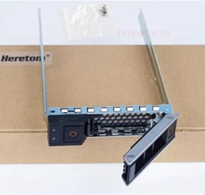 Plateau de disque dur Dell X7K8W 3,5 pouces Gen14 Caddy R340 R540 R640 R740xd R940 C6420 neuf - Photo 1/8