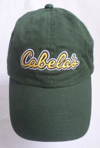 Cabela's Hat Cap Forest Green Cotton Outfitters Outdoors Hiking Fishing One Size - Picture 1 of 10