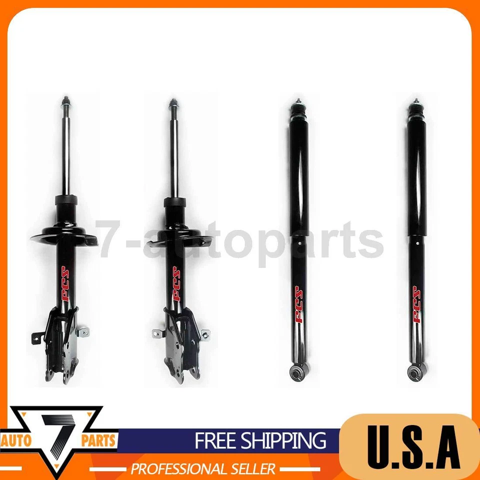 Conjunto de puntal delantero FCS + Amortiguadores traseros para Ford Edge 2011-2014 Foto 1 de 4