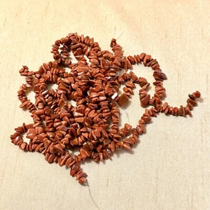 Copper Goldstone Glass Crystal Chip Bead Strands x5, 16" each for Jewelry Making - Picture 1 of 5