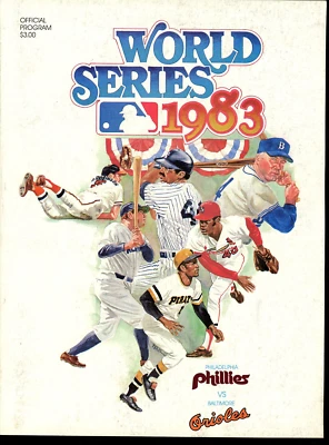 1983 World Series Program - Philadelphia Phillies vs. Baltimore Orioles - Image 1 of 2