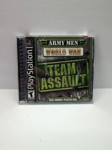 Army Men World War: Team Assault PS1 Brand NEW Factory Sealed No Cellophane READ - Picture 1 of 9