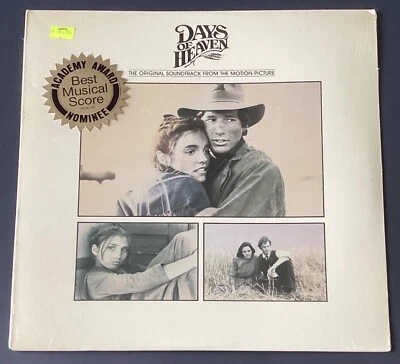 DAYS OF HEAVEN~Ennio Morricone/Richard Gere *SEALED* Orig '79 Soundtrack HYPE LP - Image 1 of 4
