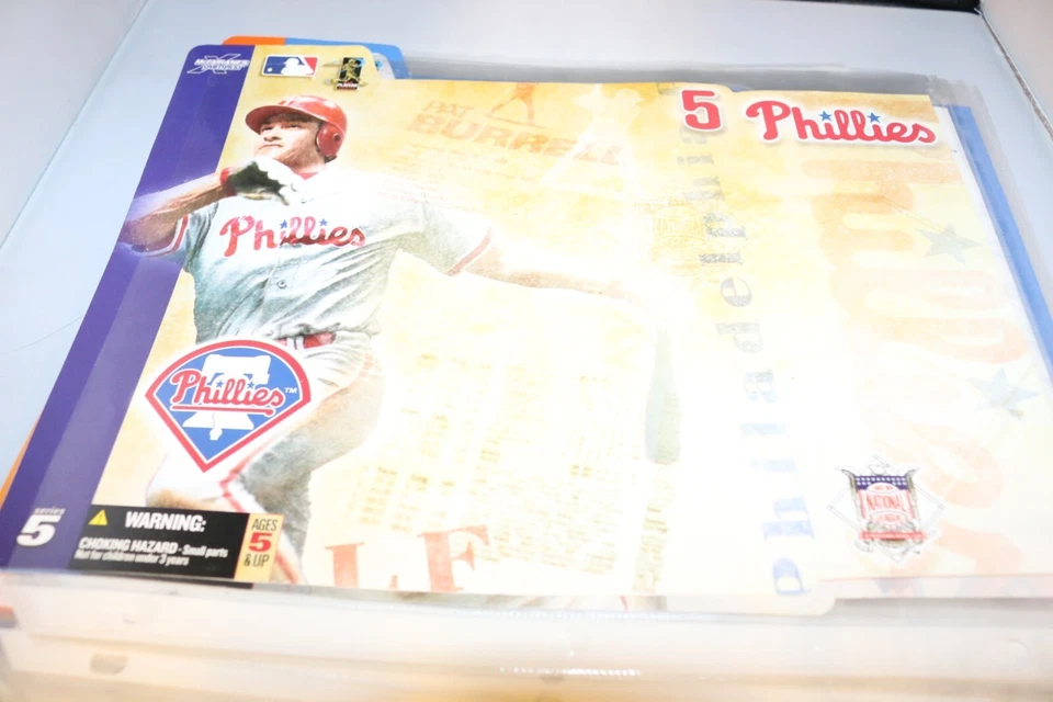 McFarlane Backing Poster Pat Burrell Philadelphia Phillies - Image 1 of 1