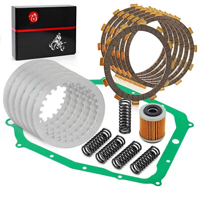 Kit de placas de fricción y juntas de embrague para Yamaha Raptor 350 YFM350R SE 2004-2013 Foto 1 de 4