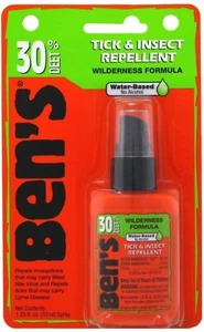 Ben'S 30% Deet Repellant 1.25oz (4 Pack) Tick & Insect Mosquito Free Shipping! - Picture 1 of 2