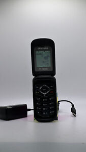 Samsung Sgh-T139 T-Mobile GSM Basic Camera Flip Cell Phone COMPLETE
