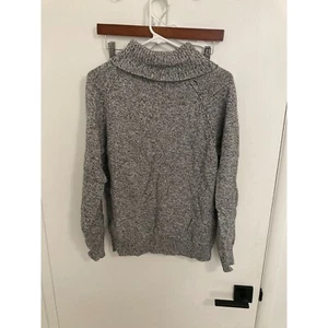 Karen Scott Women's Turtleneck Sweater, Gray, Large - Picture 1 of 2