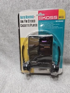 Radio Walkman reproductor de casete estéreo Koss PP111 - Imagen 1 de 5