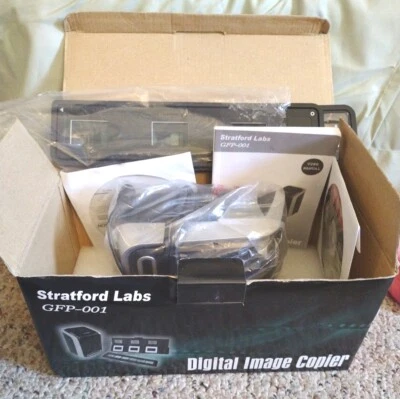 Digital Image Copier Stratford Labs GFP-001, with slides of your choice 6 boxes  - Image 1 of 4