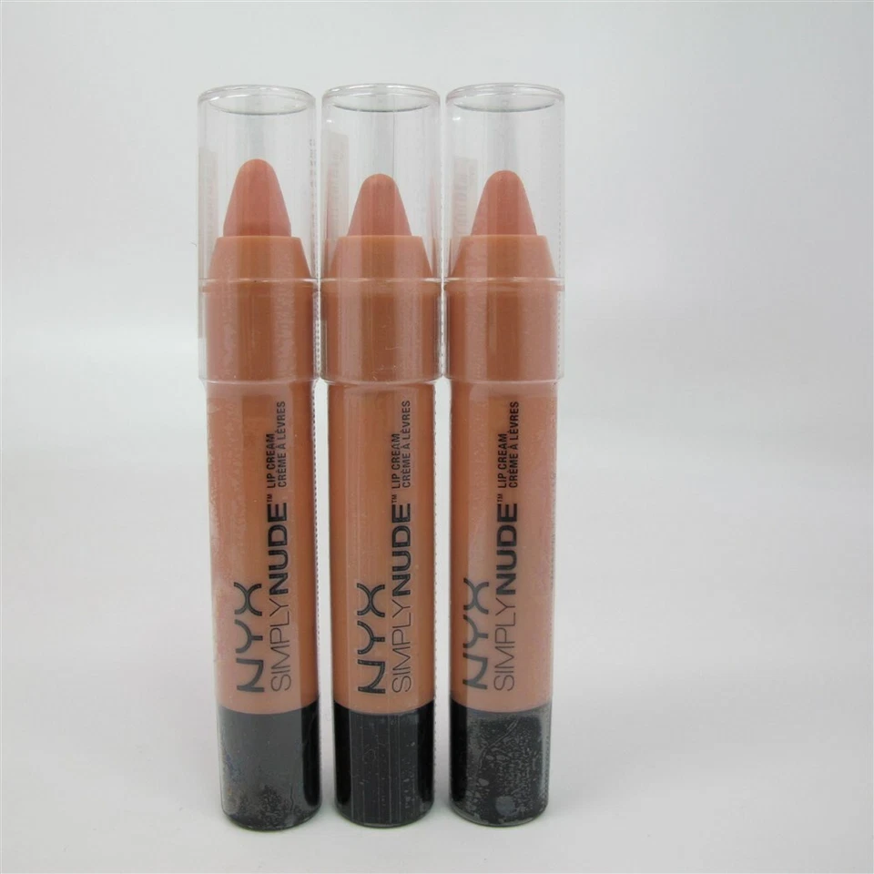 NYX Simply NUDE Lip Cream (01 PEACHES) 3 g/ 0.11 oz (3 COUNT) - Image 1 of 1