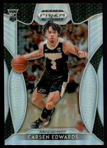 2019-20 Panini Prizm Draft Picks Prizms Silver #98 Carsen Edwards