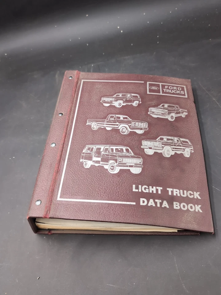 1985 Ford Ranger Bronco Bronco II F 150 250 350 Econoline Data Book Concessionária  - Imagem 1 de 4