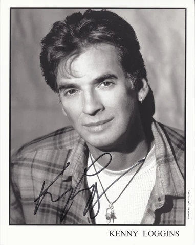 KENNY LOGGINS hand signed 8x10 photograph photo | autographed Cover
