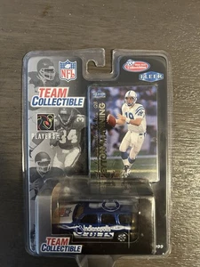 New Peyton Manning Colts Fleer NFL Team Collectible Diecast Car Trading Card - Picture 1 of 5