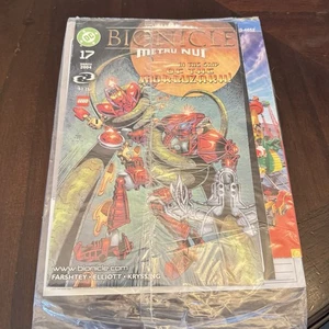 Sealed Bionicle #17 Metru Nui 2004 LEGO Magazine & Comic - Picture 1 of 4