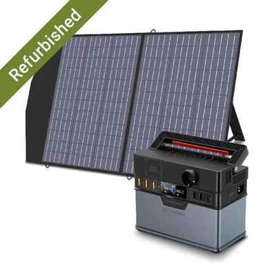 ALLPOWERS 300W Tragbare Powerstation &Solarpanel 100W Batterie Mobiler Outdoor - Bild 1 von 4
