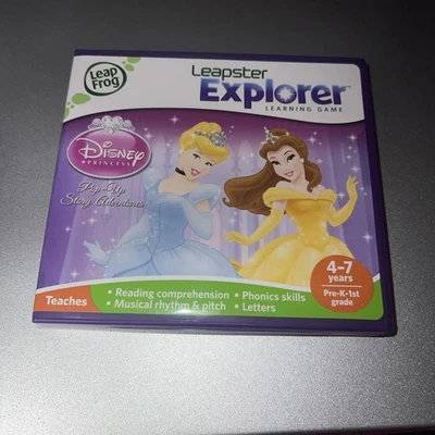 Disney Princess Pop Up Story Adventures - Hard Case And Cart - Leapster Explorer - Image 1 of 4
