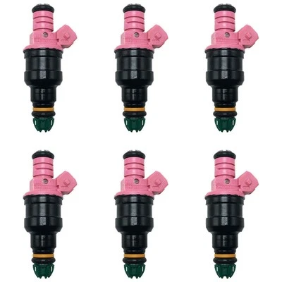 Juego de 6 inyectores de combustible 0280150440 para BMW 328i 528i Z3 M3 1996-2000 2.8 3.2 I6  Foto 1 de 4