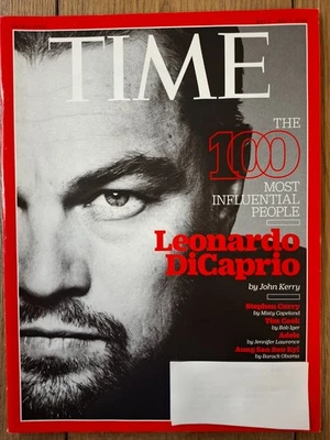 Time Magazine - May 2 / May 9, 2016 - Leonardo DiCaprio: Most Influential People - Image 1 of 2
