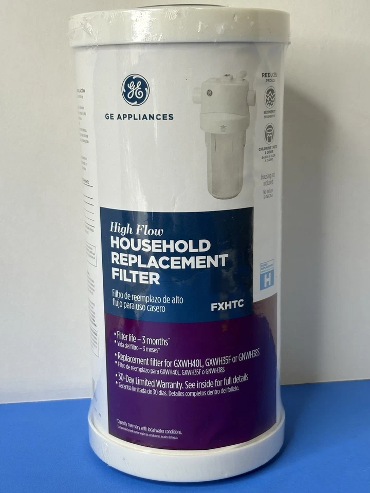 GE High Flow Whole House Replacement Filter FXHTC Sealed NEW FREE SHIPPING - Image 1 of 4
