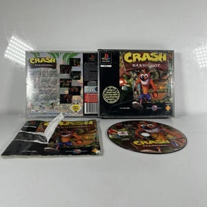 Crash Bandicoot SONY PS1 Playstation 1 Caja Grande Buen Estado Sin Demo PAL - Imagen 1 de 11