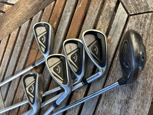 Juego de plancha caliente Callaway X2 diestro para mujer + Big Bertha 3w 6 piezas - Imagen 1 de 11